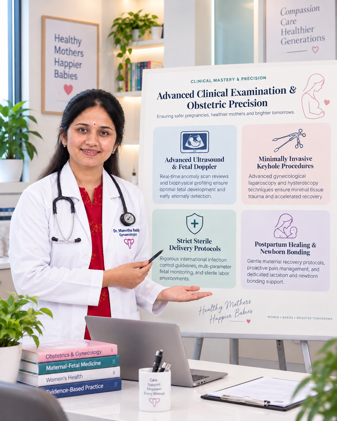 Dr. Ala Manvitha Reddy Clinical Examination & Care